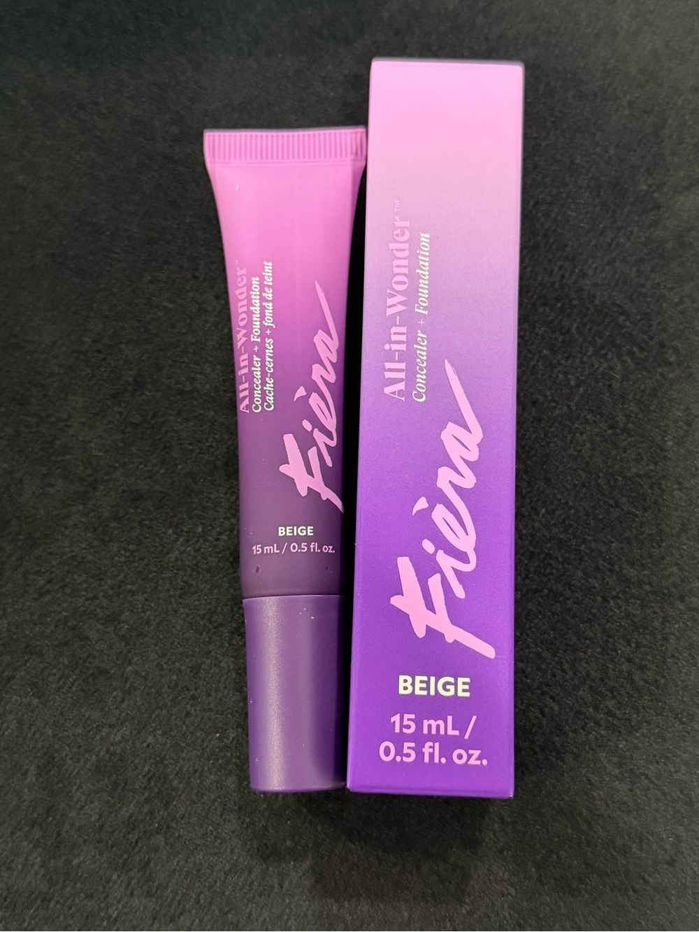 Fièra All-in-Wonder Concealer Foundation Beige 0.5 oz NIB